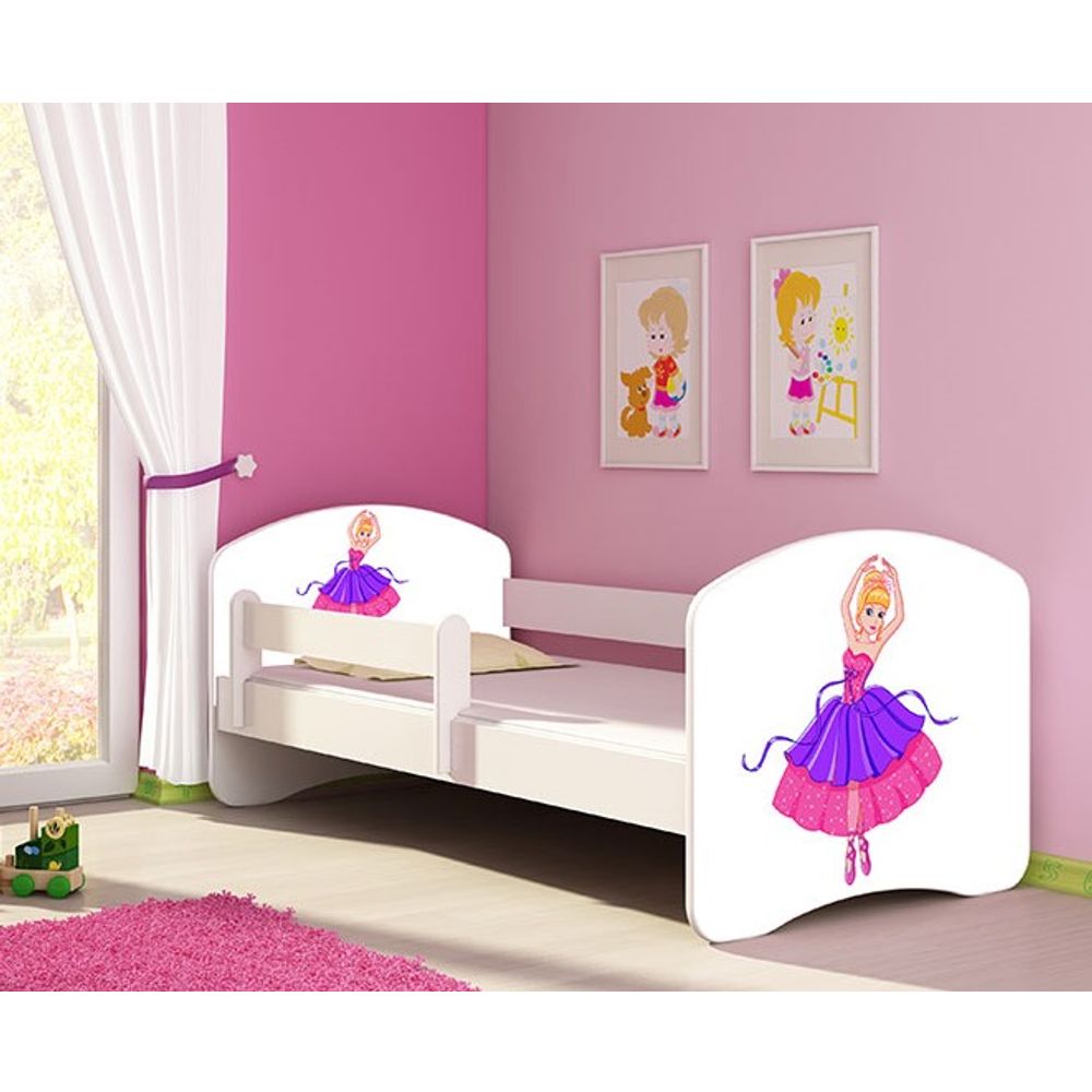 ACMA Dječiji krevet Acma II White - 180x80cm - Dezen 41 slika 1