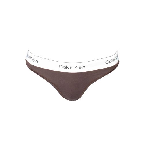 CALVIN KLEIN WOMEN'S THONG BROWN slika 1