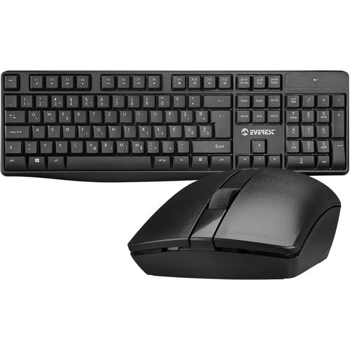 Everest km-7500 combo bežična tastatura i miš slika 1