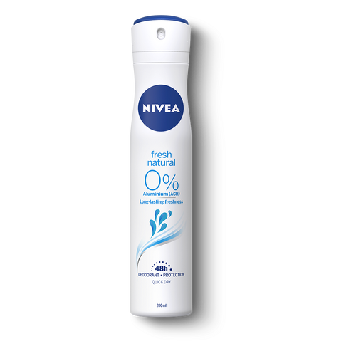 NIVEA Fresh Natural 0% Aluminium dezodorans u spreju 200ml slika 1