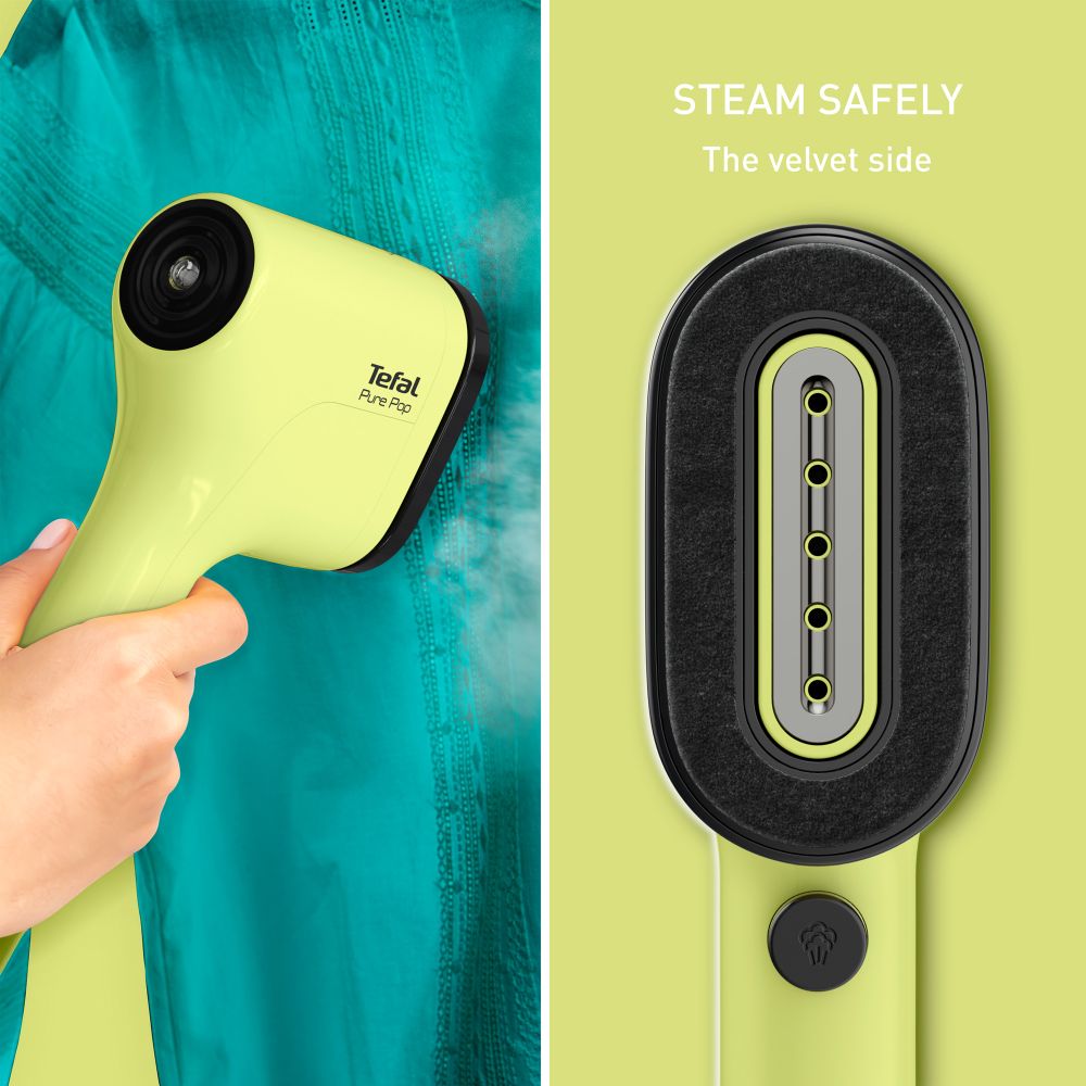 Tefal Pegla za vertikalno peglanje  DT2025F0 Pure Pop, Yellow Lime slika 4