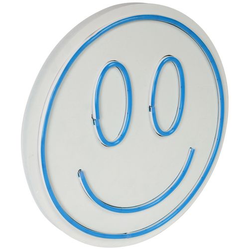 Wallity Ukrasna plastična LED rasvjeta, Smiley - Blue slika 12