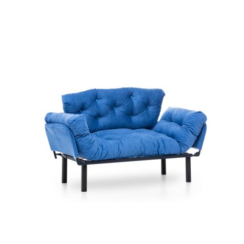 Atelier Del Sofa Dvosjed na razvlačenje NITTA plava , Nitta - Blue slika 8