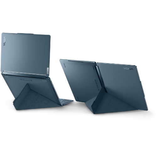 Lenovo Yoga Book 9 83FF001YRM 13IMU9 (Tidal Teal, Aluminium) 12-Core Ultra7 155U (2P+10E) 4.8GHz/12MB 32GB DDR5 1TB-NVMe 2x 13.3" 2.8K (2880x1800) OLED 400n DolbyVision Glass Touch DigitalPen3 WC-5MP+IR Iris-Xe WiFi A/X BT5.1 3xTB4 UK 80Wh 1.34kg W11H +BT/M+Folio Stand slika 6