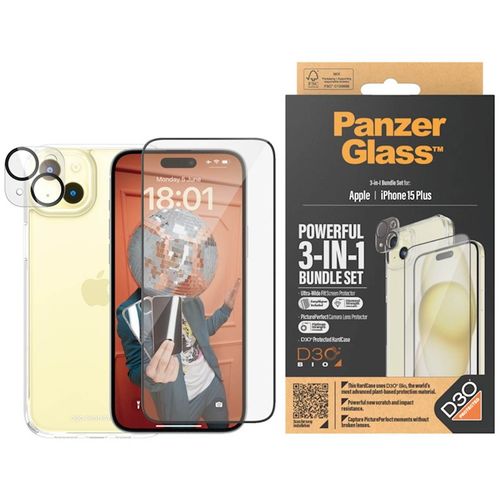 Bundle PanzerGlass iPhone 15 Plus slika 1