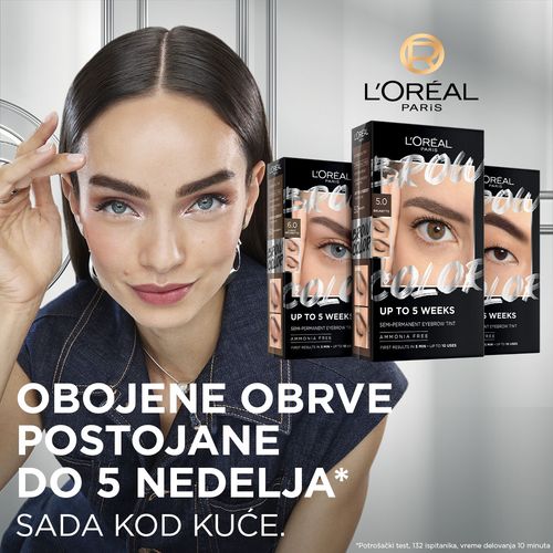 L'Oréal Paris Brow Color polutrajna boja za obrve 7.0 Dark Blonde​ slika 2
