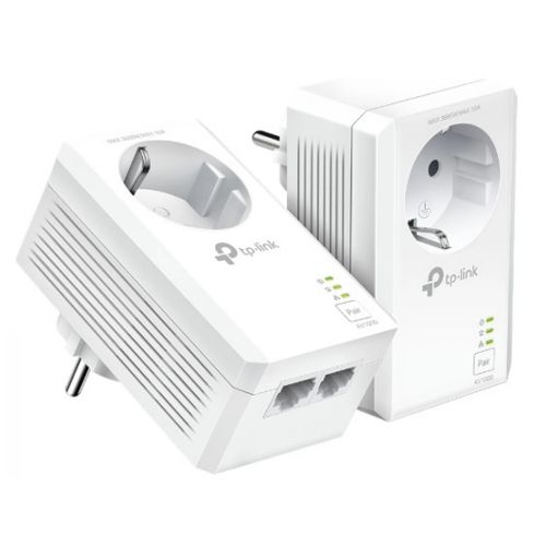 TP-LINK powerline adapter TL-PA7027P KIT AV1000 1000Mbps Homeplug AV 2x RJ-45 uticnica 300m slika 1