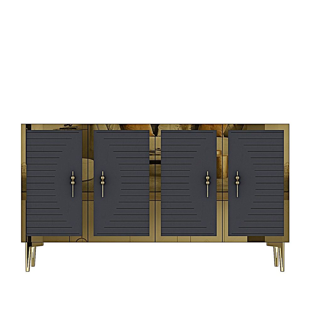 Console Tuna 120 - Anthracite i Gold slika 8