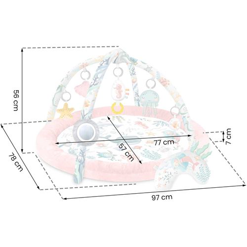 Nukido Ocean interaktivna prostirka,roza  slika 7