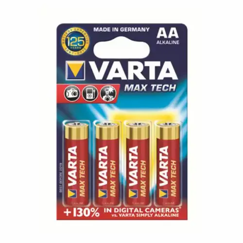 Baterija Varta LR6 Max Tech AA 1/4 slika 1