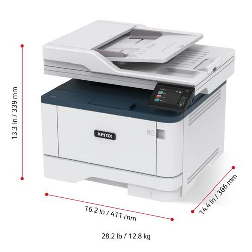 Xerox B305DNI A4 crno-bijeli laserski multifunkcijski uređaj, 38 str/min, USB, LAN, WiFi slika 3