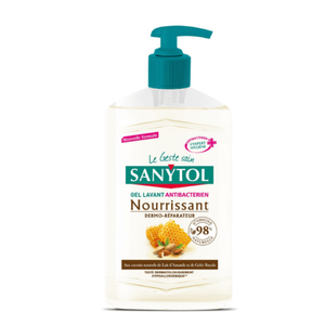 Sanytol Antibakterijski tekući sapun nourrissant Almond Milk & Royal Jelly 250 ml