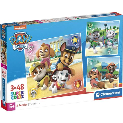 Paw Patrol puzzle 3x48pcs slika 1