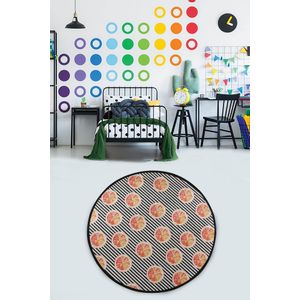 Tranche Circle Djt 160 Multicolor Bathmat