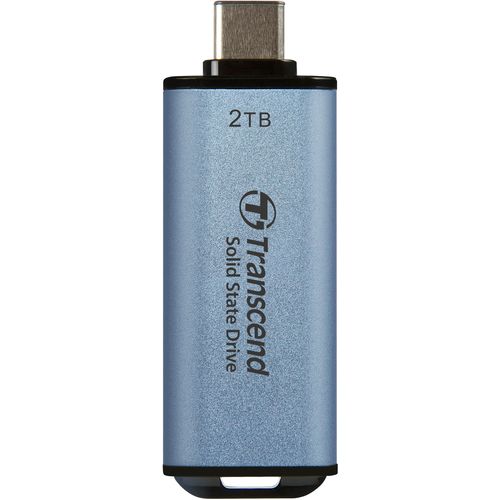 Transcend  TS2TESD300C 2TB, Portable SSD, ESD300C, USB 10Gbps, Type C, Sky Blue slika 2