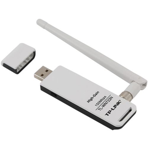 TP LINK TL-WN722N Bežični adapter USB Lite-N 150Mbps,802.11bgn,Antena slika 2