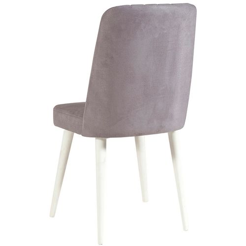 Woody Fashion Set stolova i stolica (6 komada), Bijela boja Sivo, Santiago 0701 - 2 B slika 8