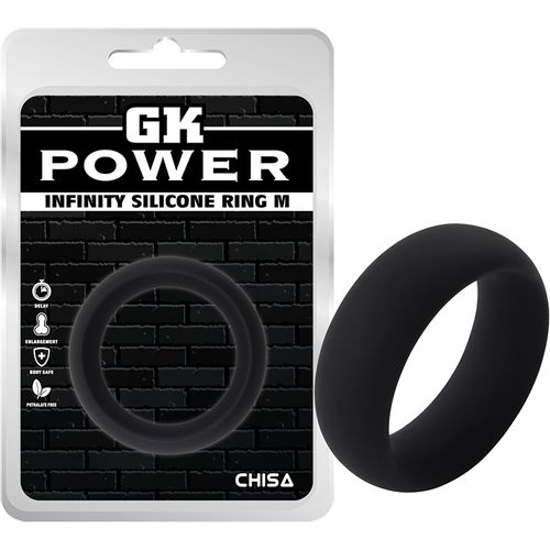 Silikonski prsten za penis Infinity Silicone Ring M slika 1