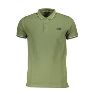 CAVALLI CLASS POLO SHORT SLEEVE MAN GREEN