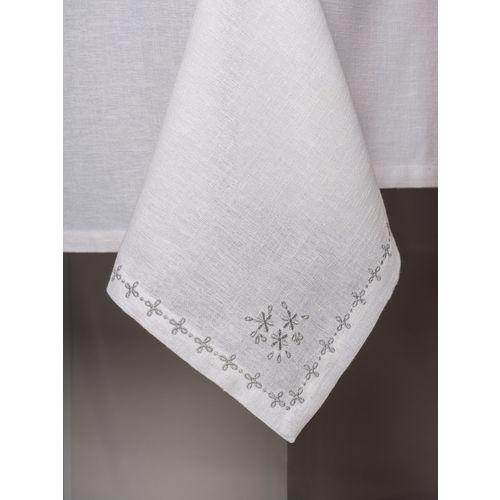 Pera - White White Tablecloth Set (8 Pieces) slika 4