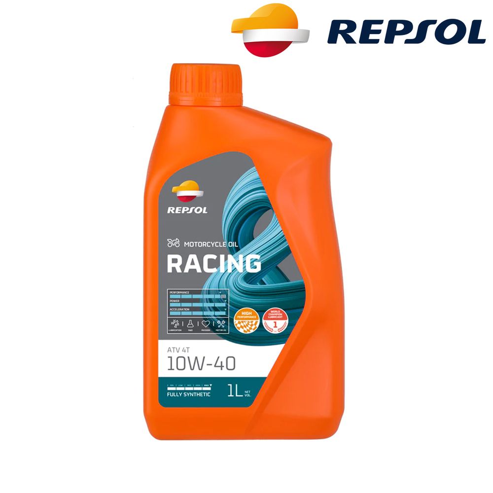 Motorno ulje - ulje za motore Repsol Racing ATV 4T 10W40 1l RPP2005MHC slika 1
