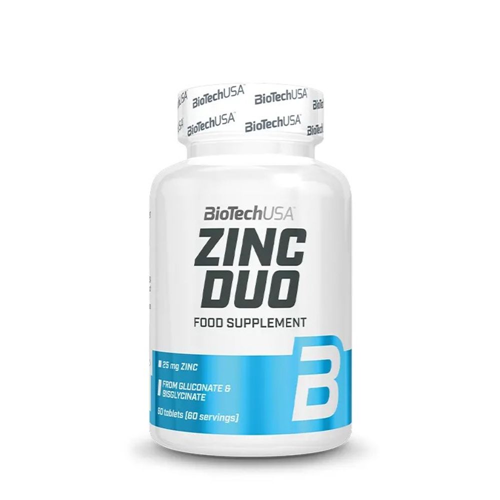 BioTechUSA ZINC Duo - 60 Tableta slika 1