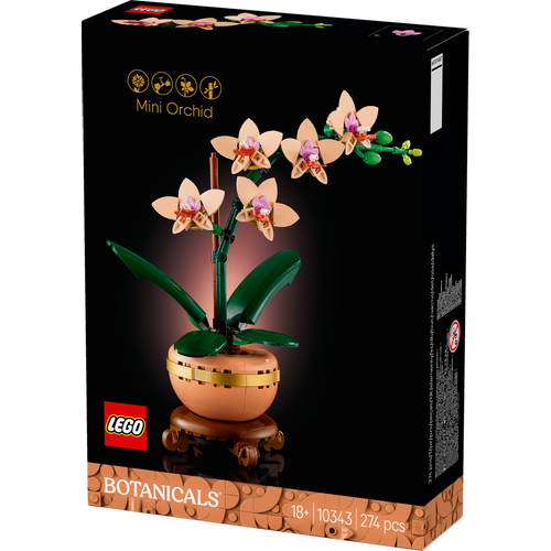 LEGO BOTANICALS 10343 Mini orhideja slika 7