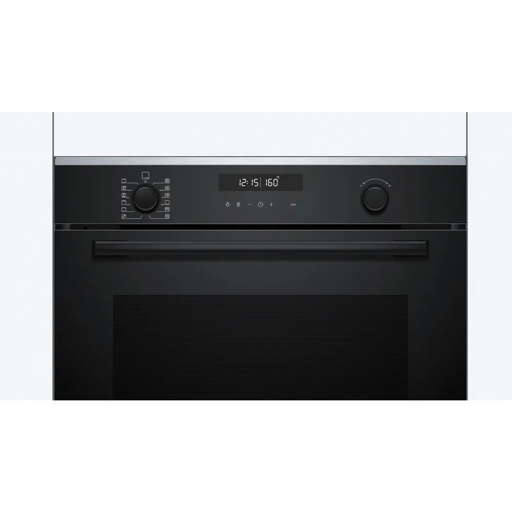 BOSCH pećnica  Serie 6| CRNA, A, PIROLIZA, AutoPilot 30, Air Fry, 71L, 10 Programa, ES slika 2