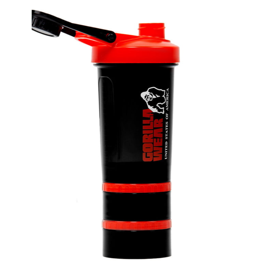Gorilla Wear Šejker 2 GO - Black/Red slika 2
