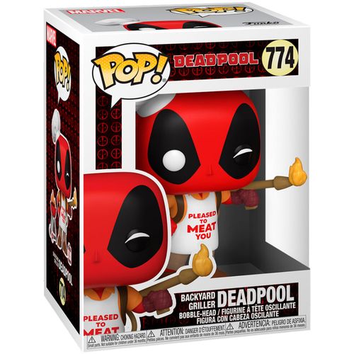 POP figure Marvel Deadpool 30th Backyard Griller Deadpool slika 2