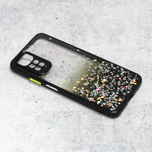 Maska Frame Glitter za Xiaomi Redmi Note 11/Note 11s crna slika 1