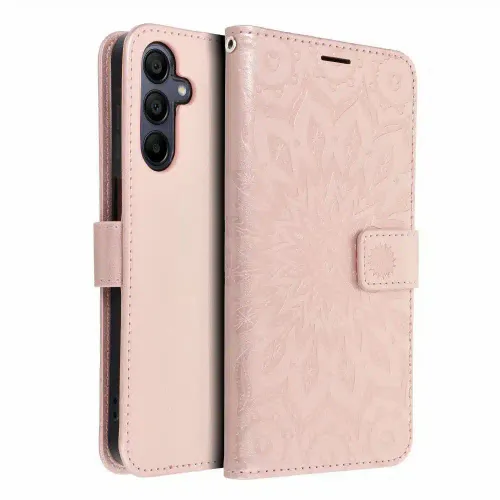 MEZZO Book case preklopna torbica za Samsung Galaxy A15 4G / A15 5G mandala gold pink slika 2