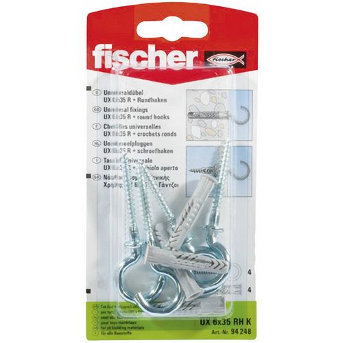 Fischer UX 6 x 35 RH K univerzalna tipla 35 mm 6 mm 94248 4 St. slika 3