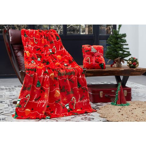 Colourful Cotton Deka Holly Santa slika 1