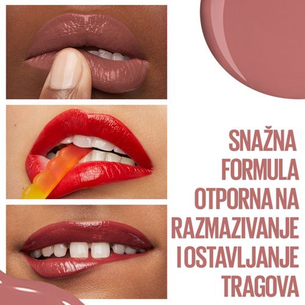 Maybelline New York Superstay Vinyl Ink Ruž za usne 105 Golden slika 5
