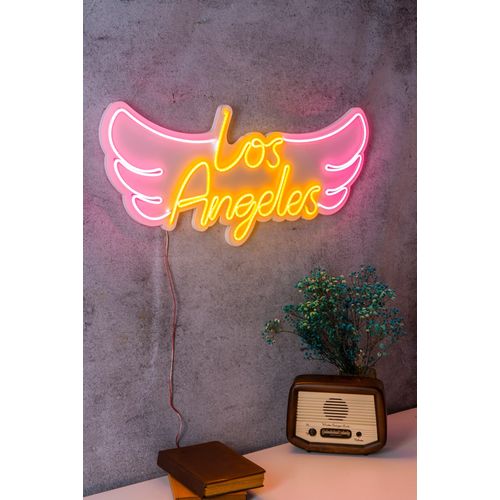 Los Angeles - Pink, Yellow Pink
Yellow Decorative Plastic Led Lighting slika 3