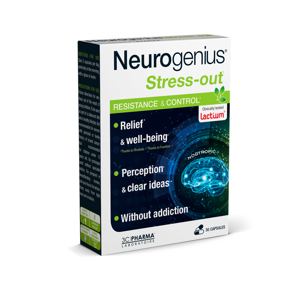 NEUROGENIUS KAPSULE A30 - Formula za Otpornost na Stres slika 1