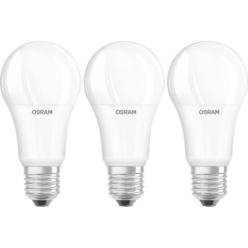 OSRAM 4058075819412 LED Energetska učinkovitost 2021 F (A - G) E27 oblik kruške 13 W = 100 W toplo bijela (Ø x D) 60 mm x 118 mm  3 St. slika 1