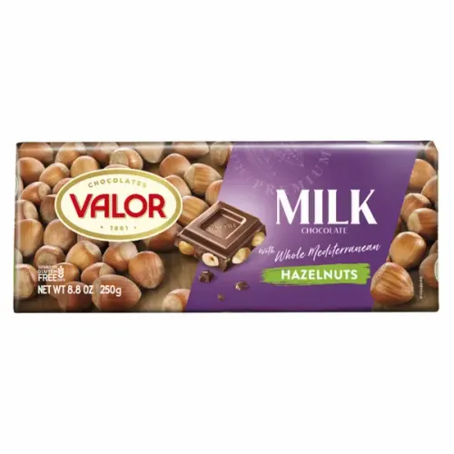 Valor čokolada mliječna Lješnjak 250 g slika 1