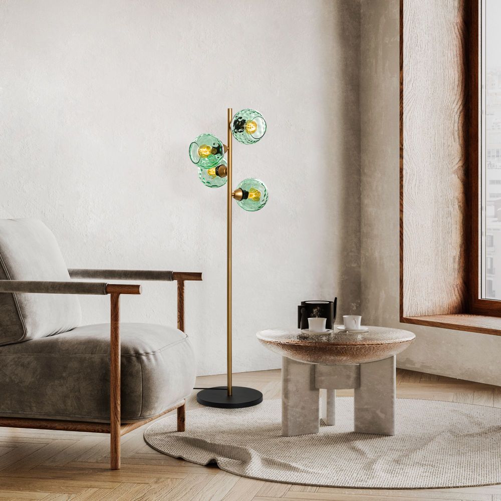 Podna Lampa Benek 15-14545 - boje: mint zlatna slika 3