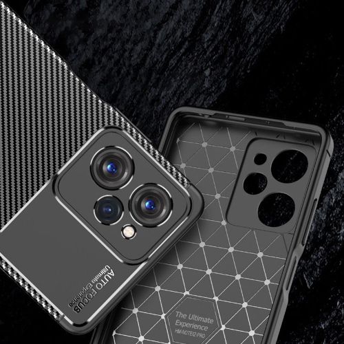 Techsuit – CarbonFiber maska za Xiaomi Poco X5 Pro – crna slika 5