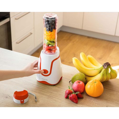 Sencor SBL 2114RD Blender, 500 W, Crveno-beli slika 1