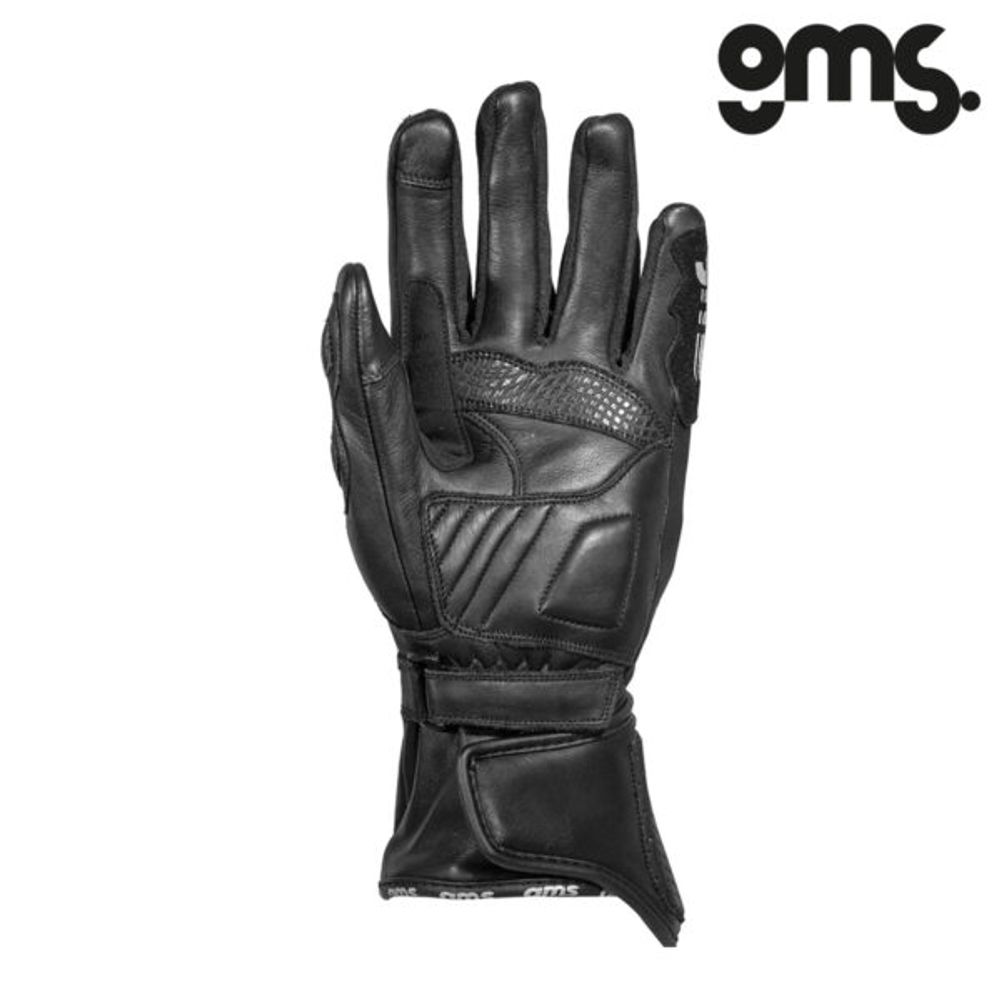 Rukavice za motor GMS Strike - Crne vel.XL slika 2