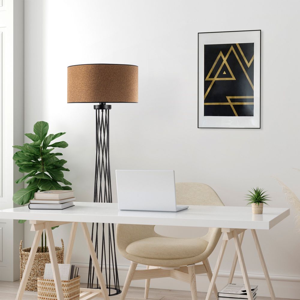Visoka Lampa za Pod 13472 - smeđa slika 4