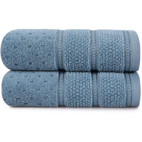 Colourful Cotton Set ručnika za brisanje ruku (2 komada), Arella - Petrol Blue slika 2