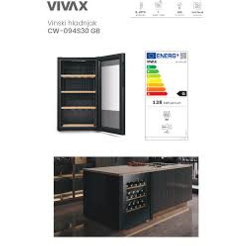 VIVAX HOME vinski hladnjak CW-094S30 GB slika 3