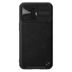 Torbica Nillkin CamShield Leather za iPhone 13 Pro 6.1 crna