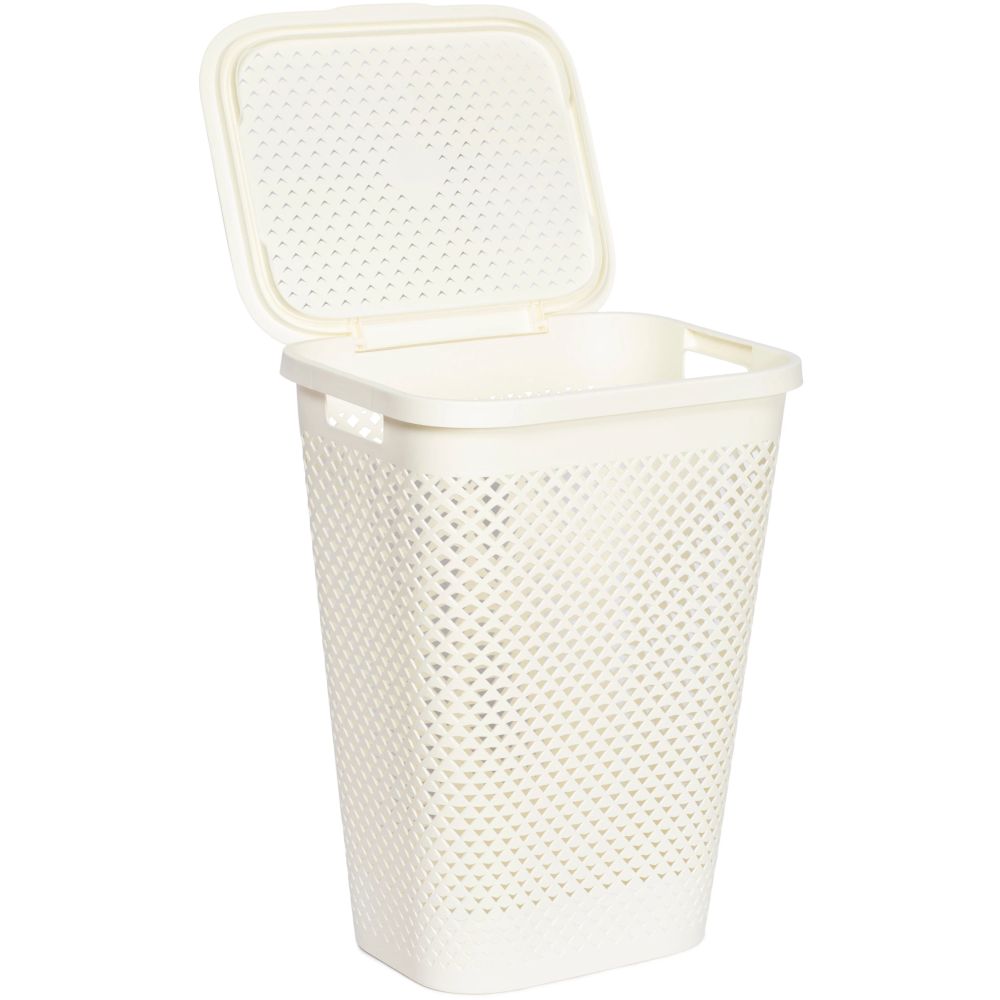 Curver korpa za veš 55 l bijela PURE slika 1