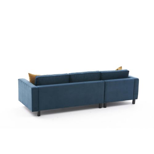 Ugaona sofa Atelier Del Sofa Kale Velvet - Maslinasto zelena slika 6