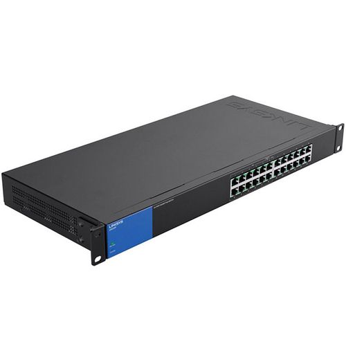 LINKSYS LGS124P-EU Neupravljiv Gigabit 24-port PoE+ switch, 12xPoE+, 120W slika 1